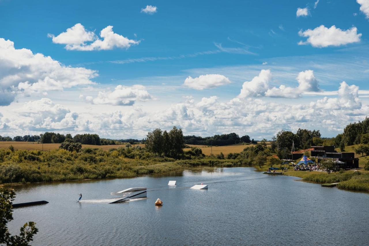 Villa Wakepond Atostogu Slenis Anykščiai Esterno foto